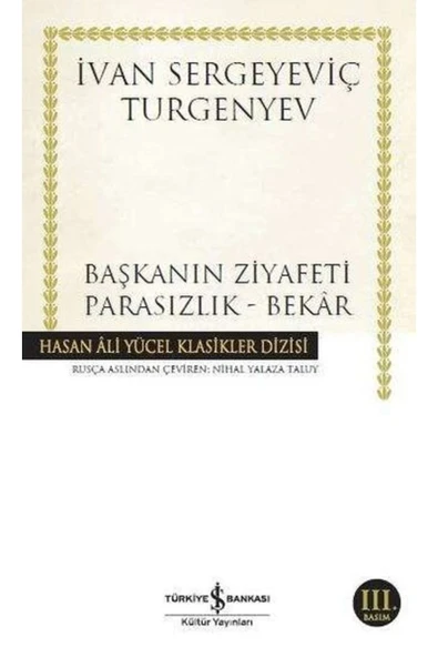 Başkanın Ziyafeti Parasızlık Bekar Hasan Ali Yücel Klasikleri ürün görseli 1
