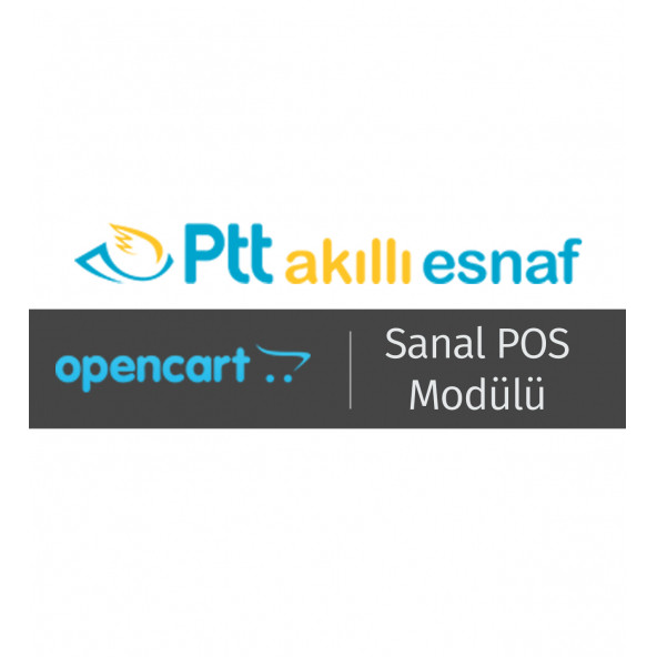 OpenCart - PTT AKILLI ESNAF Sanal POS Modülü