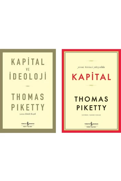 Yirmi Birinci Yüzyılda Kapital - Kapital ve İdeoloji ( güncel ve genişletilmiş baskı) / 2 kitap set ürün görseli 1