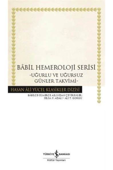 Babil Hemeroloji Serisi Karton Kapak Uğurlu Ve Uğursuz Günler Takvimi ürün görseli 1