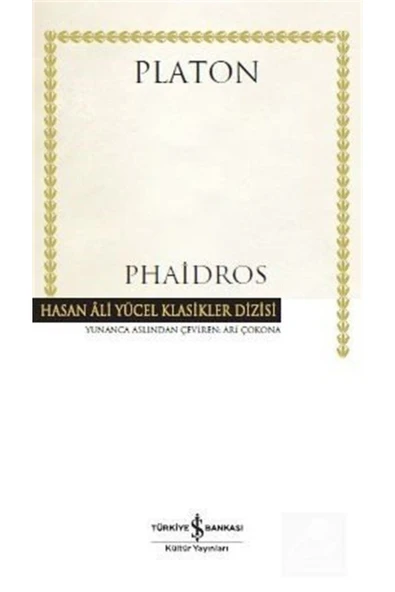 Phaidros (Karton Kapak) - 1