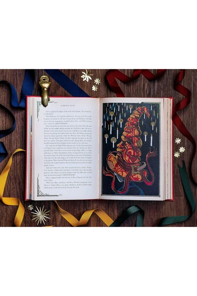 Harry Potter and the Philosopher’s Stone: MinaLima Edition: J.K. Rowling - Ciltli - Resim 5