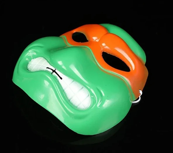 Ninja Kaplumbağalar Maskesi Michelangelo Maskesi - 2