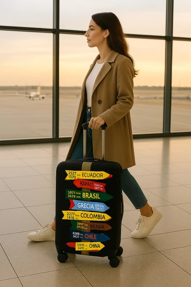 Valiz Kılıfı Bavul Koruyucu