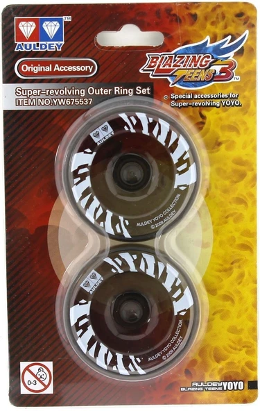 YUMURCAK TOYZ Blazing Teens 3 Yoyo Kahve Yedek Yan Yüzey Kız Erkek Çocuk Oyuncak Eğitici Oyuncaklar