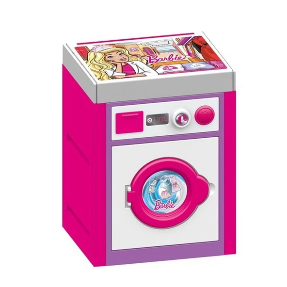 YUMURCAK TOYZ 1611 Dolu Barbie Çamaşır Makinesi Kız Erkek Çocuk Oyuncak Eğitici Oyuncaklar - 2