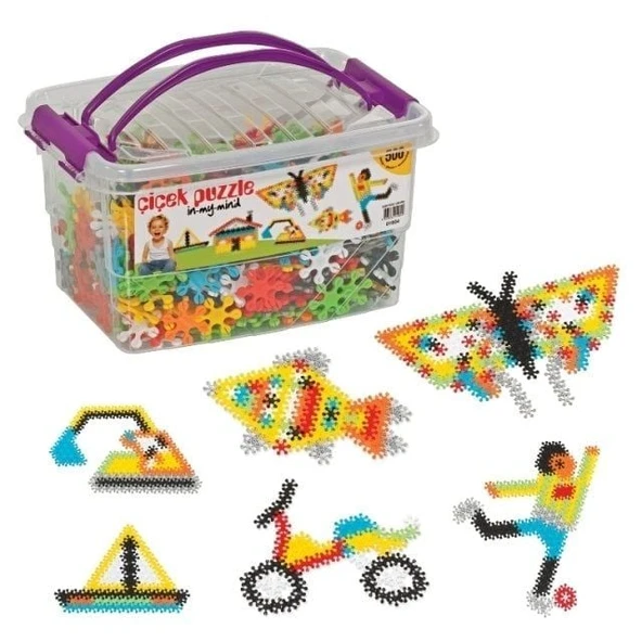 YUMURCAK TOYZ 01904 Çiçek Puzzle 500 Parça Kız Erkek Çocuk Oyuncak Eğitici Oyuncaklar ürün görseli 1