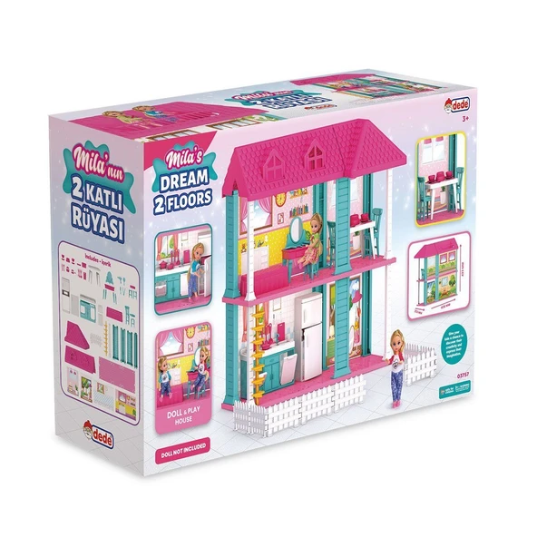 YUMURCAK TOYZ 03757 Milanın 2 Katlı Rüyası -Dede Kız Erkek Çocuk Oyuncak Eğitici Oyuncaklar ürün görseli 1