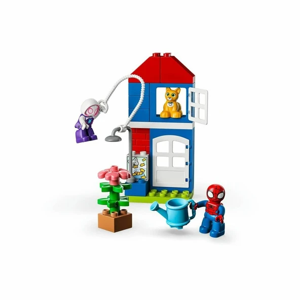 YUMURCAK TOYZ 10995 Lego Duplo Örümcek Adamın Evi 25 parça +2 yaş Kız Erkek Çocuk Oyuncak Eğitici Oyuncaklar - Resim 2