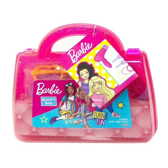 YUMURCAK TOYZ Dede Barbie Güzellik Seti Çantası Kız Erkek Çocuk Oyuncak Eğitici Oyuncaklar - Resim 2