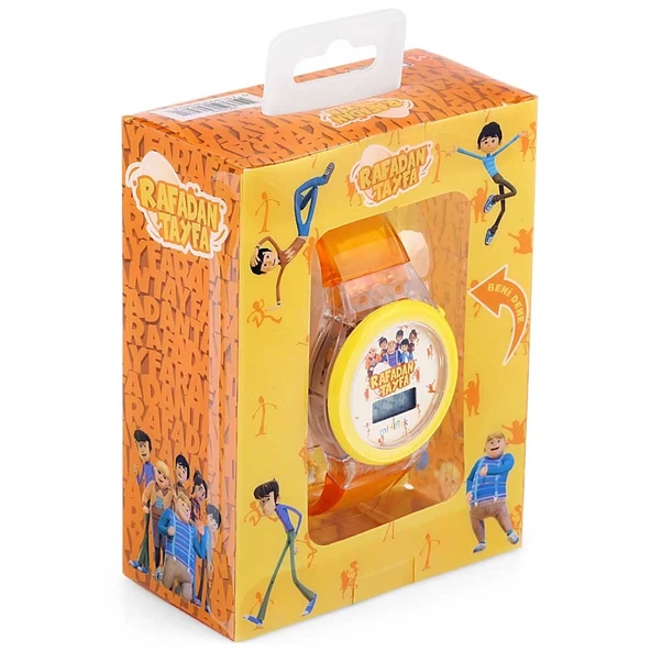 YUMURCAK TOYZ MiniFlak Lisanslı Rafadan Tayfa RF7210 Sarı Işıklı Çocuk Kol Saati - LSE-RF7210 Kız Erkek Çocuk Oyun