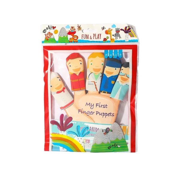 YUMURCAK TOYZ MOL-109 Meslekler Kukla Kız Erkek Çocuk Oyuncak Eğitici Oyuncaklar ürün görseli