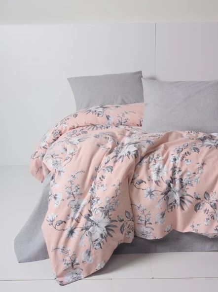 Flanel Nev Takımı Çift Kişilik Petit Pudra ürün görseli