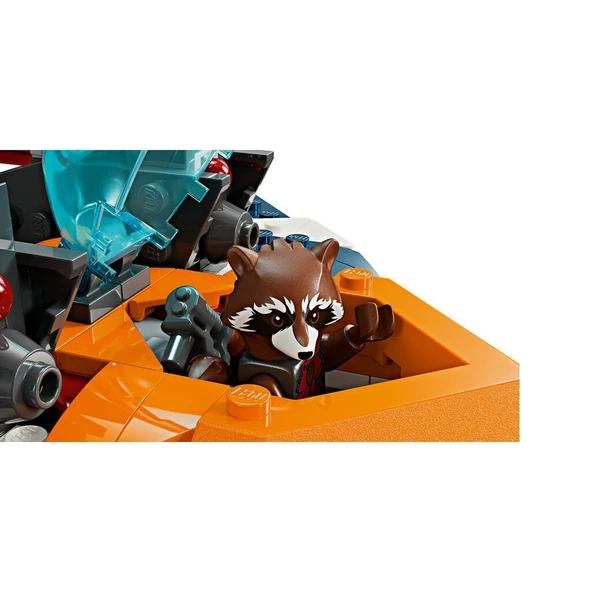 YUMURCAK TOYZ 76278 LEGO® Marvel Rocket'in Warbird Aracı Ronan’a Karşı 290 parça +8yaş Kız Erkek Çocuk Oyuncak Eği - Resim 3