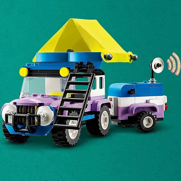 YUMURCAK TOYZ LEGO Friends Yıldız Gözlemleme Kamp Aracı 42603 Kız Erkek Çocuk Oyuncak Eğitici Oyuncaklar - 3