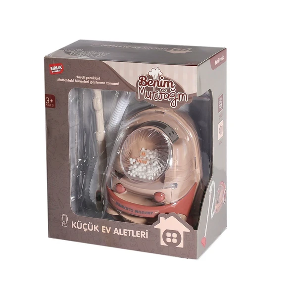 YUMURCAK TOYZ YH129-4S PİLLİ IŞIKLI SESLİ MODERN HAREKETLİ ELEKTRİK SÜPÜRGESİ Kız Erkek Çocuk Oyuncak Eğitici Oyun ürün görseli 1