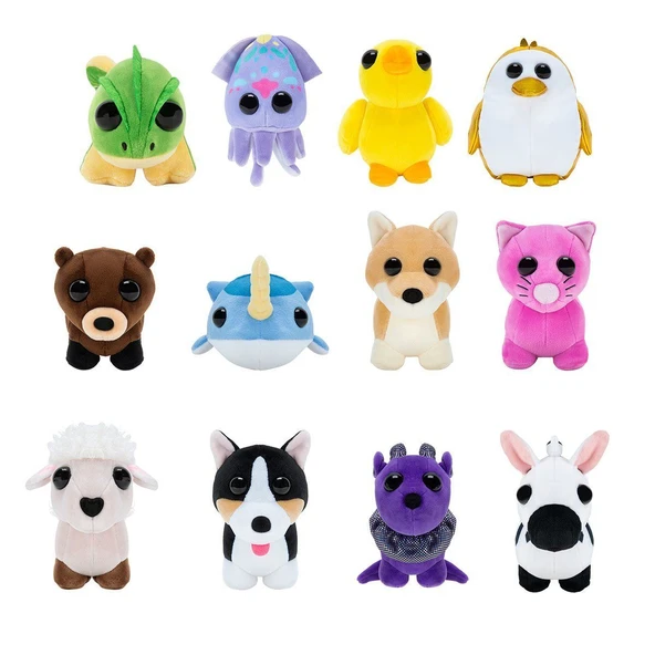 YUMURCAK TOYZ ADT00000 Adopt Me Sürpriz 12cm Peluş - AME0001 Kız Erkek Çocuk Oyuncak Eğitici Oyuncaklar - Resim 2