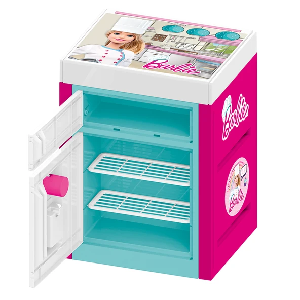 YUMURCAK TOYZ Dolu Barbie Buzdolabı Kız Erkek Çocuk Oyuncak Eğitici Oyuncaklar - Resim 2