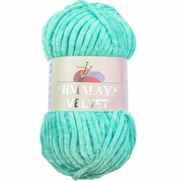 Himalaya Velvet Kadife El Örgü İpi 90035 Mavi