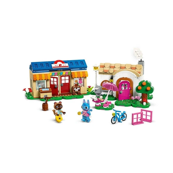 YUMURCAK TOYZ 77050 Lego Animal Crossing Nooks Cranny ve Rosienin Evi 535 parça +7 yaş Kız Erkek Çocuk Oyuncak Eği - Resim 3
