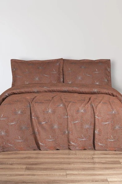 Hermes 3 Parça Çift Kişilik Pike Takımı 230x250 Turuncu ürün görseli