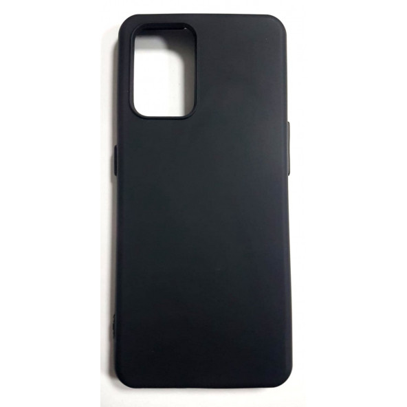 Oppo A74 Ruber Case Yumuşak Slikon Kılıf Siyah - 1
