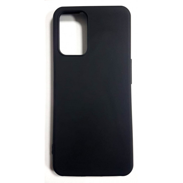 Oppo A54 Ruber Case Yumuşak Slikon Kılıf Siyah