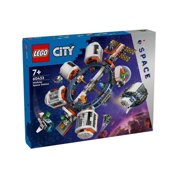 YUMURCAK TOYZ 60433 LEGO® City Modüler Uzay İstasyonu 1097 parça +7 yaş Kız Erkek Çocuk Oyuncak Eğitici Oyuncaklar ürün görseli