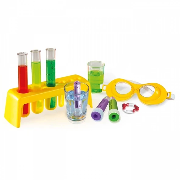 YUMURCAK TOYZ Bilim ve Oyun İlk Kimya Deney Seti Kız Erkek Çocuk Oyuncak Eğitici Oyuncaklar - Resim 2