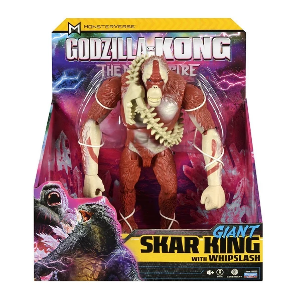 YUMURCAK TOYZ MN300000 Godzilla vs. Kong Dev Aksiyon Figürü 28cm - 35550 Kız Erkek Çocuk Oyuncak Eğitici Oyuncakla - Resim 3
