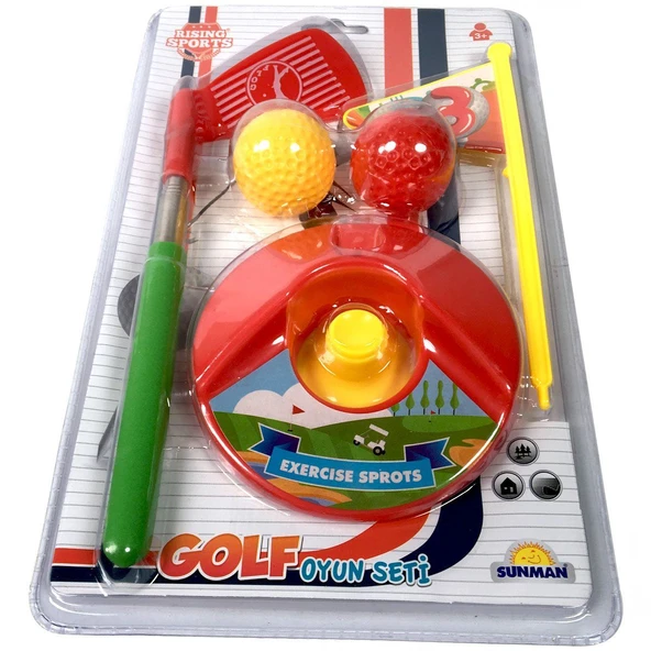 YUMURCAK TOYZ Minyatür Mini Golf Seti - S00003258 Kız Erkek Çocuk Oyuncak Eğitici Oyuncaklar ürün görseli 1