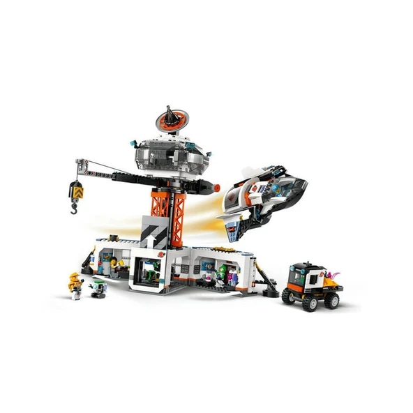 YUMURCAK TOYZ 60434 LEGO® City Uzay Üssü ve Roket Fırlatma Rampası 1422 parça +8 yaş Kız Erkek Çocuk Oyuncak Eğiti - Resim 3
