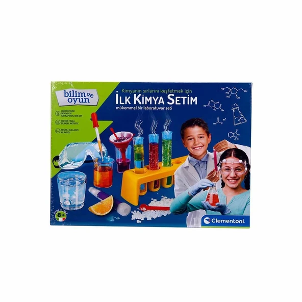 YUMURCAK TOYZ Bilim ve Oyun İlk Kimya Deney Seti Kız Erkek Çocuk Oyuncak Eğitici Oyuncaklar ürün görseli 1