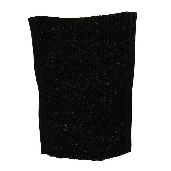 Doğal Keçi Kılı El Geçmeli Sırt ve Vücut Kesesi Siyah 26x18 ürün görseli