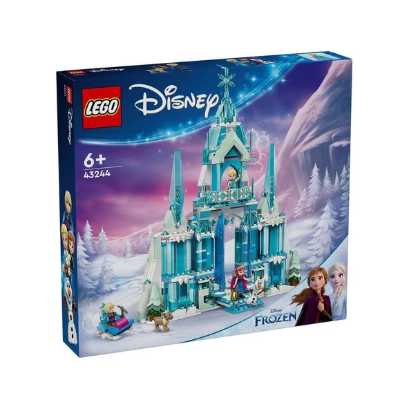 YUMURCAK TOYZ 43244 Lego Disney Elsanın Buz Sarayı 630 parça +6 yaş Kız Erkek Çocuk Oyuncak Eğitici Oyuncaklar ürün görseli
