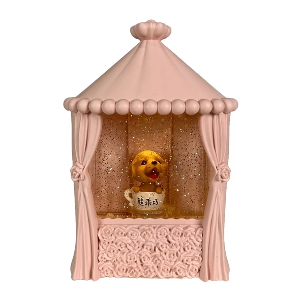 YUMURCAK TOYZ Plastik Dikdörtgen Kar Küresi LLM-HDY0373 Kız Erkek Çocuk Oyuncak Eğitici Oyuncaklar ürün görseli 1