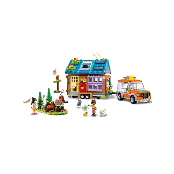 YUMURCAK TOYZ 41735 LEGO® Friends - Mobil Küçük Ev 785 parça +7 yaş Kız Erkek Çocuk Oyuncak Eğitici Oyuncaklar - Resim 3