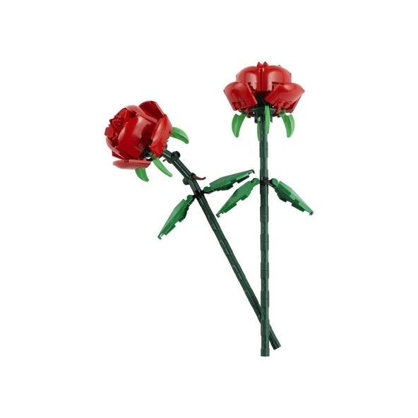 YUMURCAK TOYZ 40460 Lego iconic Botanical Collection Gül 120 parça +8 yaş Kız Erkek Çocuk Oyuncak Eğitici Oyuncakl - Resim 2