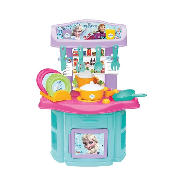 YUMURCAK TOYZ 03565 Dede Frozen Şef Mutfak Kız Erkek Çocuk Oyuncak Eğitici Oyuncaklar - Resim 2