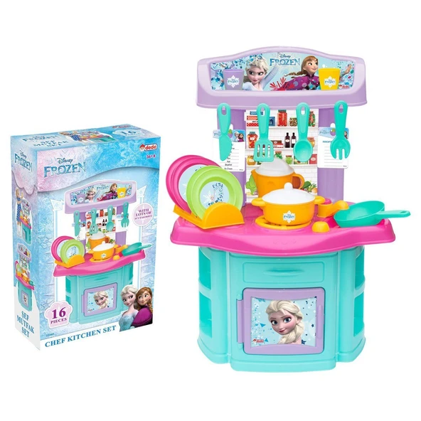 YUMURCAK TOYZ 03565 Dede Frozen Şef Mutfak Kız Erkek Çocuk Oyuncak Eğitici Oyuncaklar ürün görseli