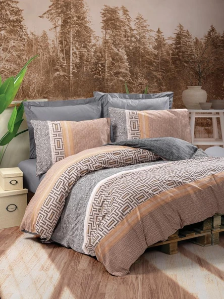 Toprak Vertu Antrasit Çift Kişilik Nev Takımı ürün görseli