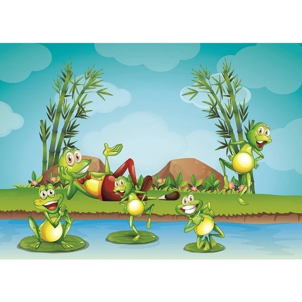 YUMURCAK TOYZ 4496 Hayvanlar ve Yavruları 35+60 Parça Çocuk Puzzle Kız Erkek Çocuk Oyuncak Eğitici Oyuncaklar - Resim 2