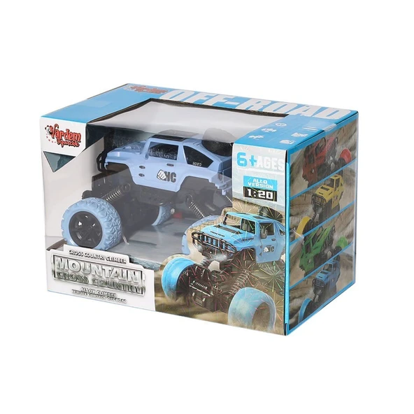 YUMURCAK TOYZ KM3020 Kumandalı Jeep 1:20 Mountain Cross Country -Vardem Oyuncak Kız Erkek Çocuk Oyuncak Eğitici Oy - Resim 2