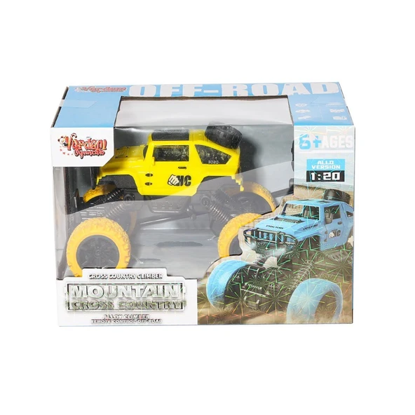 YUMURCAK TOYZ KM3020 Kumandalı Jeep 1:20 Mountain Cross Country -Vardem Oyuncak Kız Erkek Çocuk Oyuncak Eğitici Oy - Resim 3