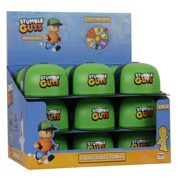 YUMURCAK TOYZ Stumble Guys Sürpriz Şapka 2'li Kız Erkek Çocuk Oyuncak Eğitici Oyuncaklar - 2