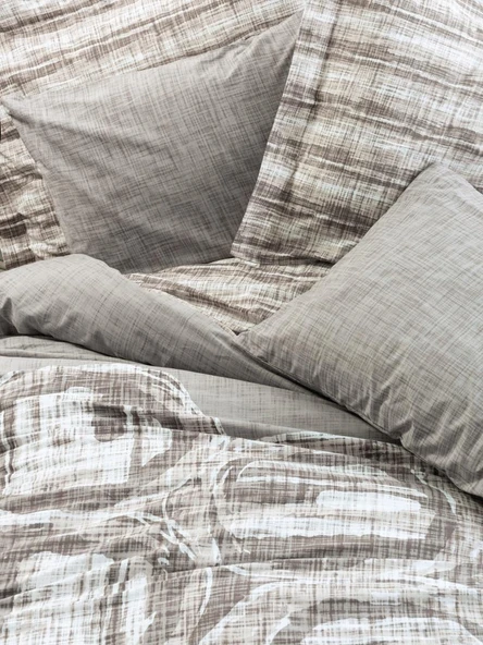 Modern Çift Kişilik Nev Takımı Root Vizon - Resim 2