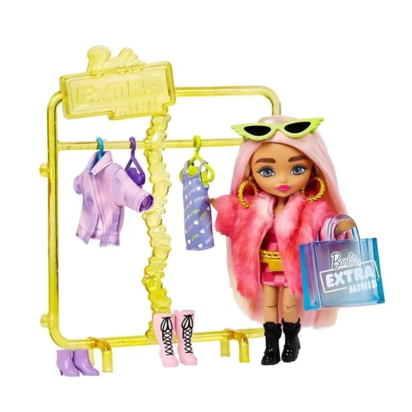 YUMURCAK TOYZ Barbie Extra Mini Butik HHN15 Kız Erkek Çocuk Oyuncak Eğitici Oyuncaklar - Resim 3