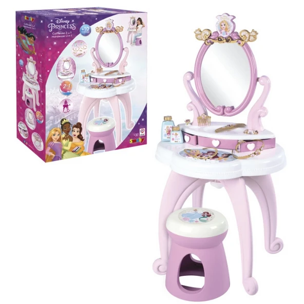 YUMURCAK TOYZ Disney Princess 2 in 1 Kuaför Seti - SMB-7600320250 Kız Erkek Çocuk Oyuncak Eğitici Oyuncaklar ürün görseli 1