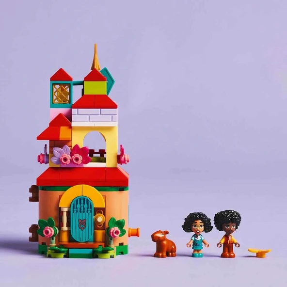 YUMURCAK TOYZ LEGO Disney Mini Enkanto Evi 43261 Kız Erkek Çocuk Oyuncak Eğitici Oyuncaklar - Resim 2