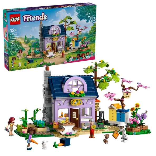 YUMURCAK TOYZ 42669 Lego Friends Arıcıların Evi ve Çiçek Bahçesi parça + yaş Kız Erkek Çocuk Oyuncak Eğitici Oyunc ürün görseli 1